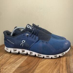 On Cloud 5 Navy Mens Dark Blue And White Size 11.5 Athletic Running Shoes